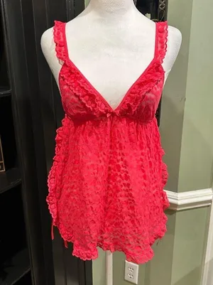 Victoria’s Secret The Lacie Babydoll Lingerie – Size M thumbnail 1