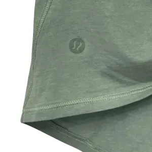 Lululemon Find Your Twist Short Sleeve Shirt Women Size 8 Open Green‎ Lycra thumbnail 6