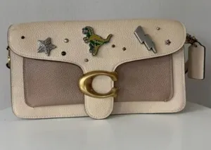 EUC Embellished Coach Tabby Shoulder Bag 26 | Designer Crossbody Purse thumbnail 1