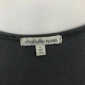 Charlotte Russe Womens Top Large Sequin Stretch Swiftie Party Evening Night Out thumbnail 2
