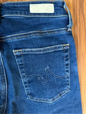 AG Adriano Goldschmied Farrah Skinny Ankle High Rise Distressed Jeans thumbnail 4