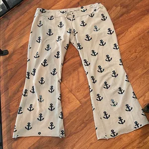 PRIMP Y2K Vintage Sailor Stud Embossed Lounge Pants Size Small thumbnail 2