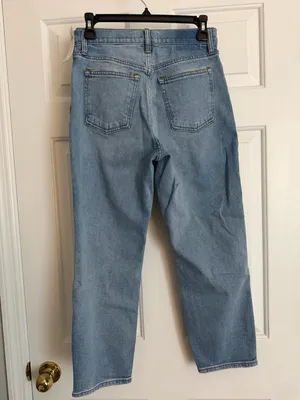 Abercrombie & Fitch Light Blue Distressed Jeans thumbnail 2