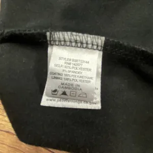 Blashe Black Faux Leather Crop Top Sleeveless Stretch Tank Top Size M thumbnail 8