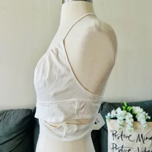 NWT Urban Outfitters Criss Cross Crop Top thumbnail 3