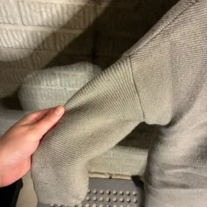 Amazon Taupe Ribbed Mock Neck Dolman‎ Sleeve Knit Sweater Size M Neutral Cozy thumbnail 3