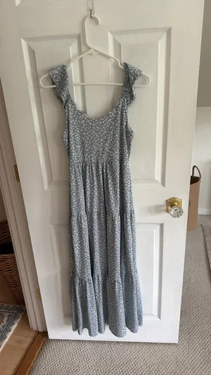 Floral blue dress TJ Maxx thumbnail 4