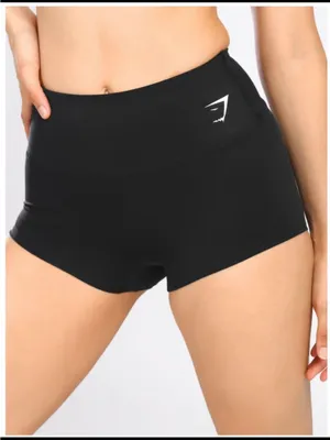 Gymshark Black High-Rise Bike Shorts Medium thumbnail 5