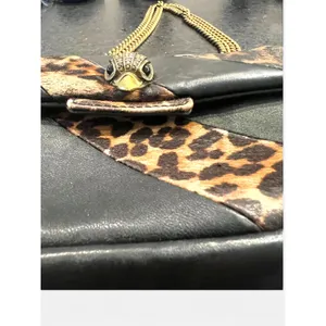 Kurt Geiger Soho small crossbody purse shoulder bag leopard print calf hair thumbnail 8