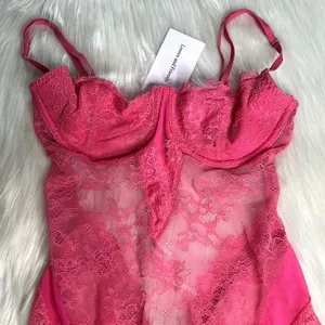 Lovers + Friends Ariella Bodysuit in Rose thumbnail 3