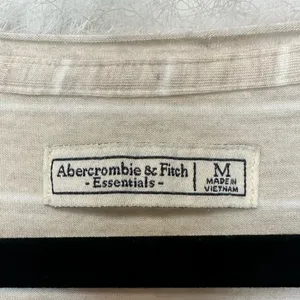 Abercrombie & Fitch A&F Long Sleeve V-Neck Striped Tunic Fringe Accent M thumbnail 5