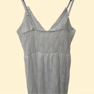 Boho Lace High-Low Maxi Dress with Tassel Accents Size Large NWT thumbnail 10
