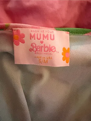 Show Me Your MuMu Disco Barbie Tie-Front Swim Sarong thumbnail 7