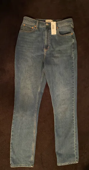 Abercrombie High-Rise Jeans Straight thumbnail 1