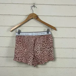 Victoria's Secret animal print boxer sleep shorts size XS thumbnail 3
