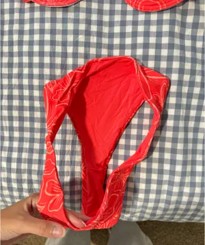 Beach Bronc bikini set Red thumbnail 2