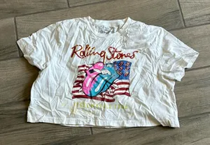 The Rolling Stones crop shirt thumbnail 1