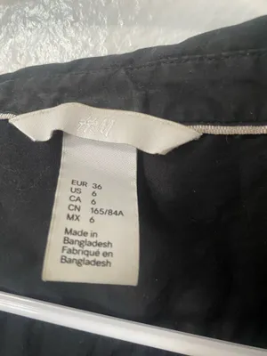 H&M Black Button-Up thumbnail 2