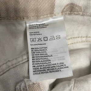 H&M Smiley Patchwork All Over Print Smiley Face Straight Wide Leg Streetwear thumbnail 8