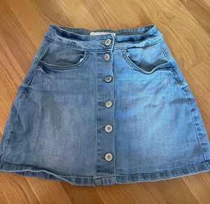 Jean Mini Skirt Blue thumbnail 1