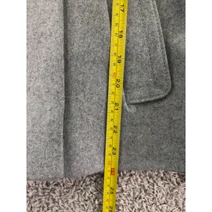 Women's Banana Republic Coat, Gray, Small thumbnail 4