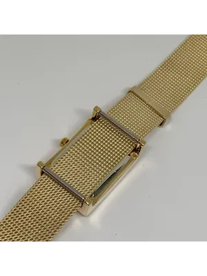Gossip gold tone women’s watch 21mm quartz analog mesh band running thumbnail 5