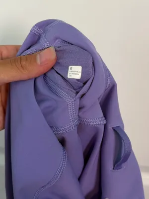 lululemon athletica Lavender High-Rise Stretch Leggings Size 6 WunderTrain thumbnail 6
