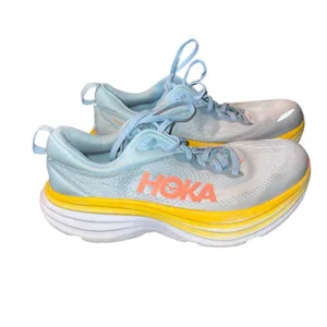 HOKA Bondi 8 Summer Song Country Air Blue 9.5 Wide EUC Gorpcore thumbnail 2