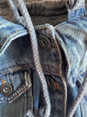 MARREZZI Light Blue Denim Vest - Women's L/G thumbnail 5