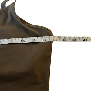 Athleta Elation V-neck Crop Tank Bra Size 1X‎ Tan Brown Adjustable Straps Gym thumbnail 7