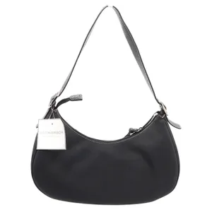 Sag Harbor Shoulder Bag Womens OS Hobo Black Snakeskin Trim Y2K NEW thumbnail 2