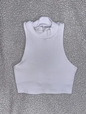 Alo Yoga Ribbed Dynamite Crop Tank thumbnail 2
