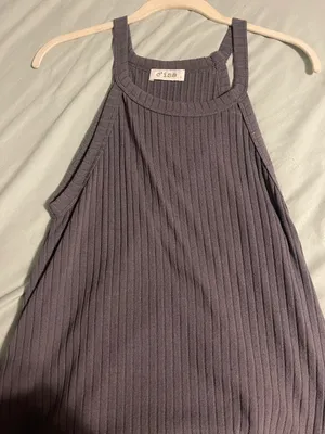 Lizard Thicket Gray Halter Tank thumbnail 1