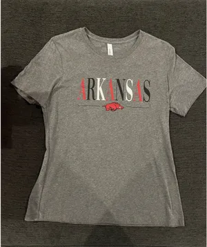 Bella Canvas Arkansas Razorbacks Shirt thumbnail 1