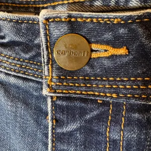 Carhartt Relaxed Fit Blue Denim Bootcut Jeans Size‎ 4 Short thumbnail 4