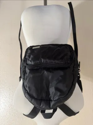 PINK Victoria's Secret Black Mini Backpack thumbnail 2