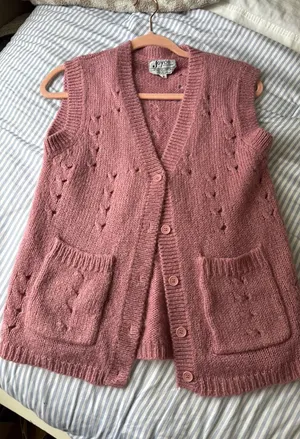 Joyce Vest Pink Size M thumbnail 1