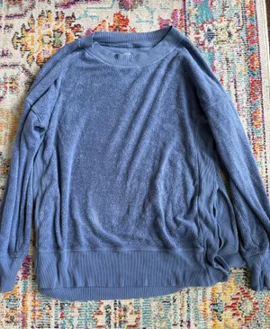 Aerie Oversized Sweatshirt thumbnail 1