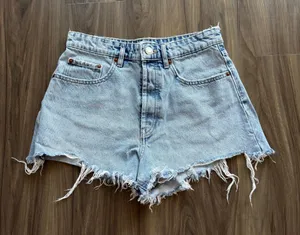ZARA Denim Shorts thumbnail 1