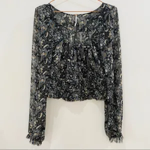 NEW Free People blouse thumbnail 6