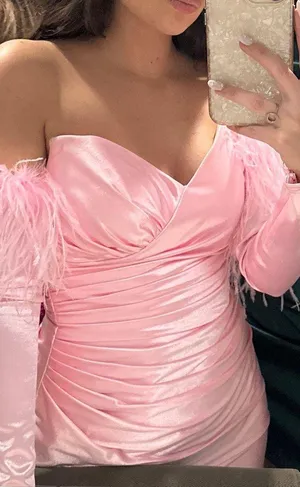 Sherri Hill pink formal dress thumbnail 3