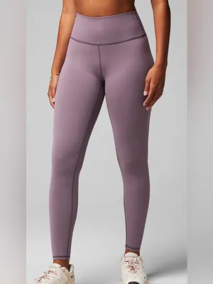 Fabletics Define‎ High-Waisted PowerHold Leggings Size Large Plum Cactus Yoga thumbnail 7