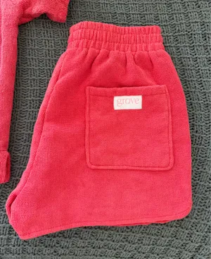 Grove The Brand Towel Terry Set Red Size M thumbnail 5