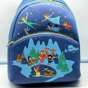 NEW Loungefly Disney Peter Pan Never Land Mini Backpack thumbnail 3