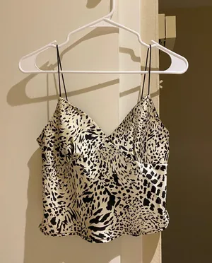 satin cami top Black Size M thumbnail 1