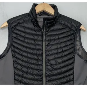 Eddie Bauer First Ascent Puffer Vest Size M Black 800 Fill Goose Down Packable thumbnail 2