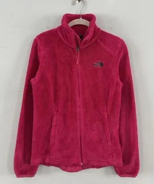 The North Face Osito Pink‎ Fleece Full Zip Up Jacket thumbnail 1