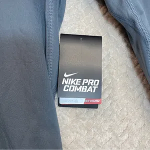 Nike Pro Dri-Fit Womens Long Sleeve Compression Shirt Gray NWT | Activewear‎ thumbnail 7