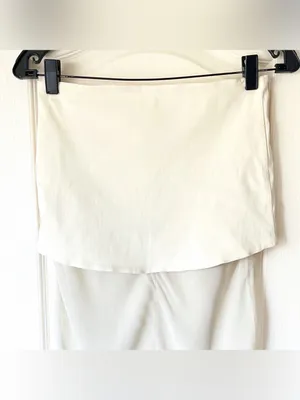 Ance Gria Rosalie Silk Chiffon Maxi Skirt Cream XS NWT thumbnail 7