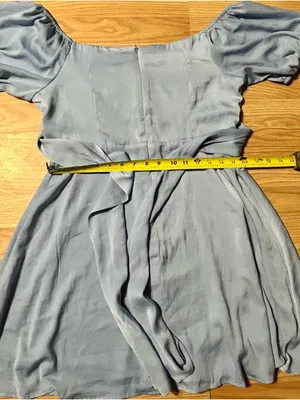 Altar'd State dusty Blue Mini Dress Ladies/jrs XL thumbnail 9